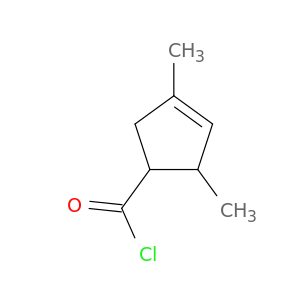 3-Cyclopentene-1-carbonylchloride, 2,4-dimethyl-