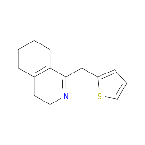Isoquinoline, 3,4,5,6,7,8-hexahydro-1-(2-thienylmethyl)-