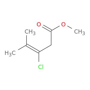3-Pentenoic acid, 3-chloro-4-methyl-, methyl ester