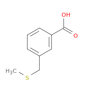 3-[(methylsulfanyl)methyl]benzoic acid