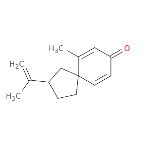 Spiro[4.5]deca-6,9-dien-8-one, 6-methyl-2-(1-methylethenyl)-