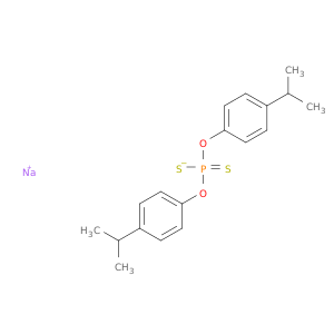 苯酚,4-(1-甲基乙基)-,1,1'-(磷光算法),钠盐(1：1)