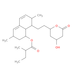 8-[2-(4-hydroxy-6-oxotetrahydro-2h-pyran-2-yl)ethyl]-3,7-dimethyl-1,2,3,7,8,8a-hexahydronaphthalen-1-yl 2-methylbutanoate