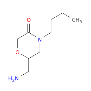 6-(氨基甲基)-4-丁基吗啉-3-酮