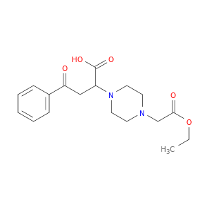 2-[4-(2-ethoxy-2-oxoethyl)piperazin-1-yl]-4-oxo-4-phenylbutanoic acid