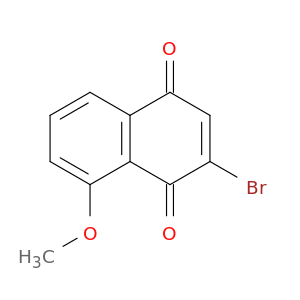 2-Bromo-8-甲氧基-1,4-萘醌