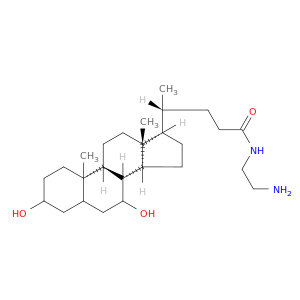Cholan-24-amide,N-(2-aminoethyl)-3,7-dihydroxy-, (3a,5b,7a)-