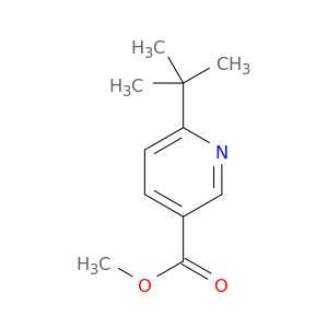 3-Pyridinecarboxylic acid, 6-(1,1-dimethylethyl)-, methyl ester
