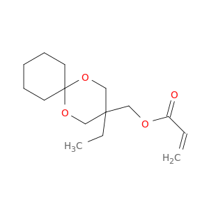 2-Propenoic acid, (3-ethyl-1,5-dioxaspiro[5.5]undec-3-yl)methyl ester