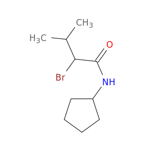 2-Bromo-N-cyclopentyl-3-methylbutanamide