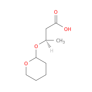 Butanoic acid, 3-[(tetrahydro-2H-pyran-2-yl)oxy]-, (3R)-