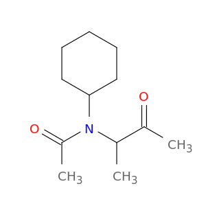 Acetamide, N-cyclohexyl-N-(1-methyl-2-oxopropyl)-