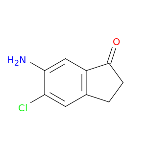 6-Amino-5-chloro-2,3-dihydro-1H-inden-1-one
