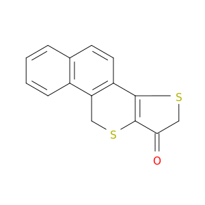 2H-Naphtho[2,1-d]thieno[3,2-b]thiopyran-1(10H)-one