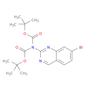 7-Bromo-2-(di-t-butoxycarbonylamino)quinazoline