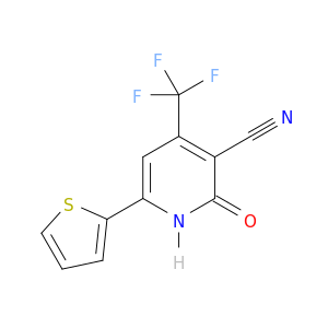 3-氰基-6-(2-噻吩基)-4-三氟甲基-2(1H)-吡啶酮
