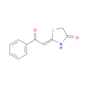 4-Thiazolidinone, 2-(2-oxo-2-phenylethylidene)-, (2Z)-