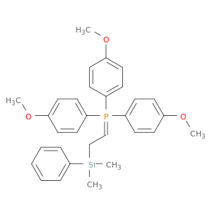 Phosphorane, [2-(dimethylphenylsilyl)ethylidene]tris(4-methoxyphenyl)-
