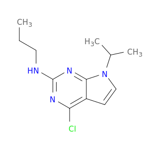 4-Chloro-7-isopropyl-N-propyl-7H-pyrrolo[2,3-d]pyrimidin-2-amine