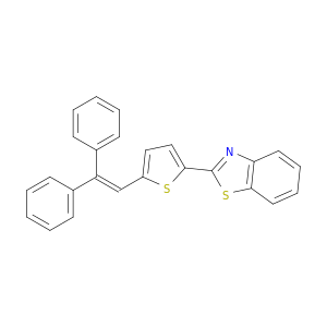 Benzothiazole, 2-[5-(2,2-diphenylethenyl)-2-thienyl]-