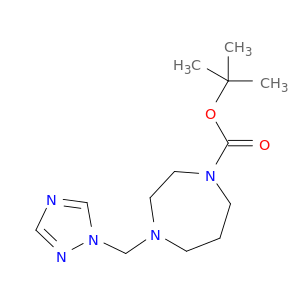 4-1,2,4-TRIAZOL-1-YLMETHYL-[1,4]DIAZEPANE-1-CARBOXYLIC ACID TERT-BUTYL ESTER