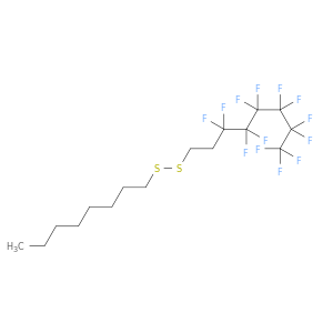 Disulfide, octyl 3,3,4,4,5,5,6,6,7,7,8,8,8-tridecafluorooctyl