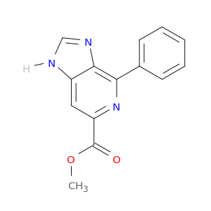 1H-Imidazo[4,5-c]pyridine-6-carboxylic acid, 4-phenyl-, methyl ester