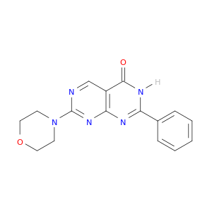 Pyrimido[4,5-d]pyrimidin-4(3H)-one, 7-(4-morpholinyl)-2-phenyl-