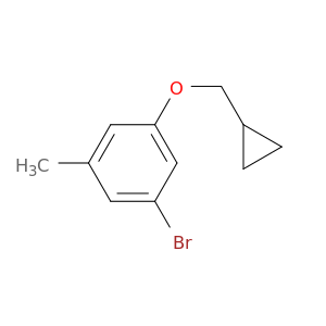 1-Bromo-3-(cyclopropylmethoxy)-5-methylbenzene