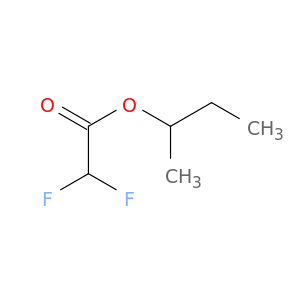 Acetic acid, difluoro-, 1-methylpropyl ester