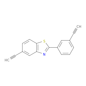 Benzothiazole, 5-ethynyl-2-(3-ethynylphenyl)-