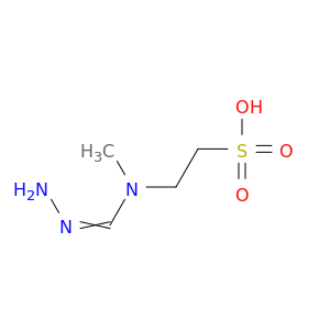 Ethanesulfonic acid, 2-[(aminoiminomethyl)methylamino]-