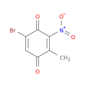 2,5-Cyclohexadiene-1,4-dione, 5-bromo-2-methyl-3-nitro-