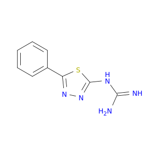 Guanidine, (5-phenyl-1,3,4-thiadiazol-2-yl)-