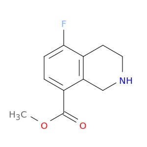 Methyl 5-fluoro-1,2,3,4-tetrahydroisoquinoline-8-carboxylate