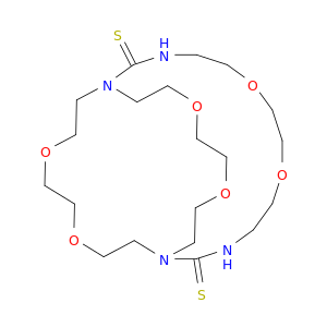 6,9,17,20,25,28-Hexaoxa-1,3,12,14-tetraazabicyclo[12.8.8]triacontane-2,13-dithione