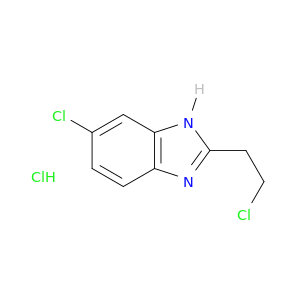 6-Chloro-2-(2-chloroethyl)-1H-benzo[d]imidazole hydrochloride