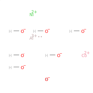 Aluminum cobalt nickel hydroxide