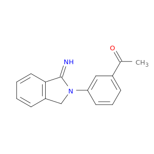 1-[3-(1-Imino-2,3-dihydro-1H-isoindol-2-yl)phenyl]ethan-1-one