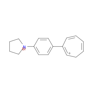 Cycloheptatrienylium, [4-(1-pyrrolidinyl)phenyl]-, bromide