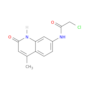 Acetamide,2-chloro-N-(1,2-dihydro-4-methyl-2-oxo-7-quinolinyl)-