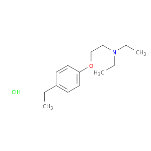 Ethanamine, N,N-diethyl-2-(4-ethylphenoxy)-, hydrochloride