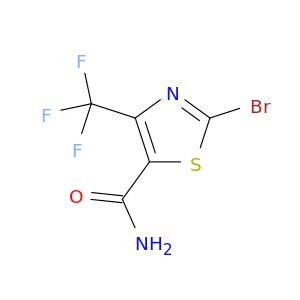 2-Bromo-4-(trifluoromethyl)thiazole-5-carboxamide