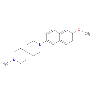 3,9-Diazaspiro[5.5]undecane, 3-(6-methoxy-2-naphthalenyl)-9-methyl-