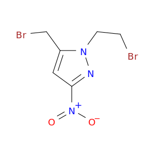 1-(2-溴乙基)-5-(溴甲基)-3-硝基-1H-吡唑