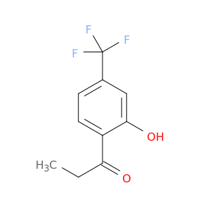 1-[2-hydroxy-4-(trifluoromethyl)phenyl]propan-1-one