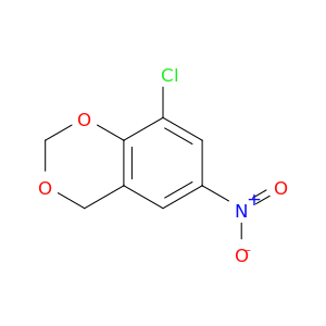4H-1,3-Benzodioxin, 8-chloro-6-nitro-