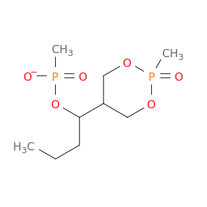 Phosphonic acid, methyl-, methyl1-(2-methyl-2-oxido-1,3,2-dioxaphosphorinan-5-yl)propyl ester