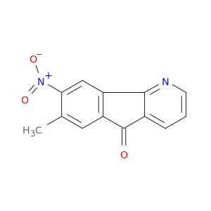 5H-Indeno[1,2-b]pyridin-5-one, 7-methyl-8-nitro-