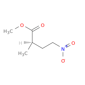 Butanoic acid, 2-methyl-4-nitro-, methyl ester, (R)-